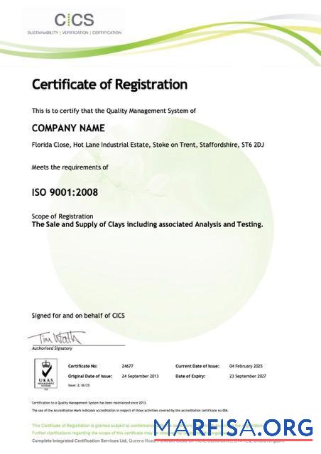 Blank UK Florida Close certificate of registration Word and PDF template